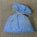 135-Blue Pouch with Stars Favor
